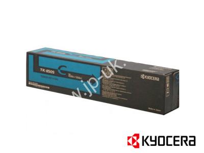 Genuine Kyocera TK-8505C / 1T02LCCNL0 Cyan Toner Cartridge to fit Kyocera Colour Laser Printer  