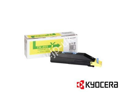 Genuine Kyocera TK855M / 1T02H7BEU0 Yellow Toner Cartridge to fit Kyocera Colour Laser Printer  