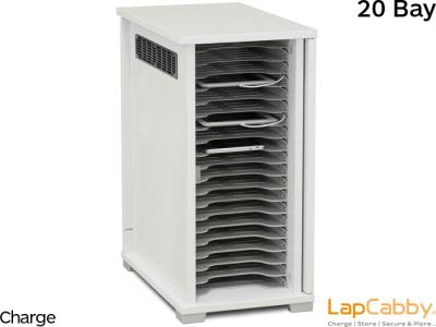 LapCabby Lyte 20 Single Door USB Charging Cabinet for iPad & Tablet