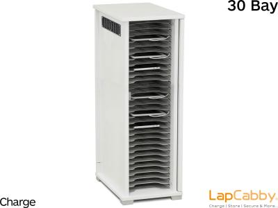 LapCabby Lyte 30 Single Door USB Charging Cabinet for iPad & Tablet
