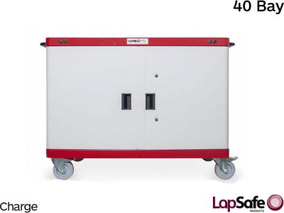 LapSafe Midi Mentor 40 Chromebook and Netbook Trolley, SmartLine Charging, 40 Bay - MIDI/SE/U40