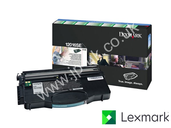 Genuine Lexmark 12016SE Black Toner Cartridge to fit E120 Mono Laser Printer