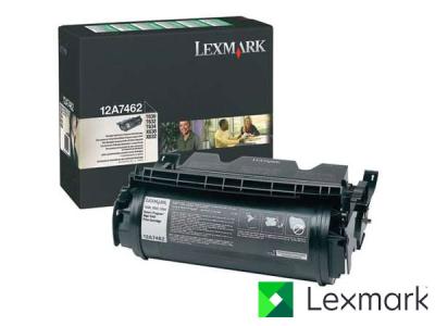 Genuine Lexmark 12A7462 Return Program Hi-Cap Black Toner to fit Lexmark Mono Laser Printer