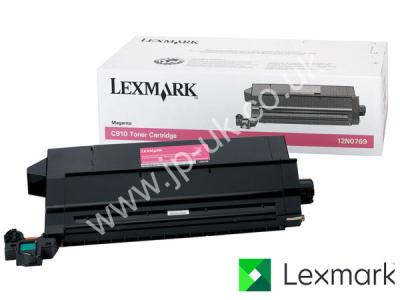 Genuine Lexmark 12N0769 Magenta Toner Cartridge to fit Lexmark Colour Laser Printer