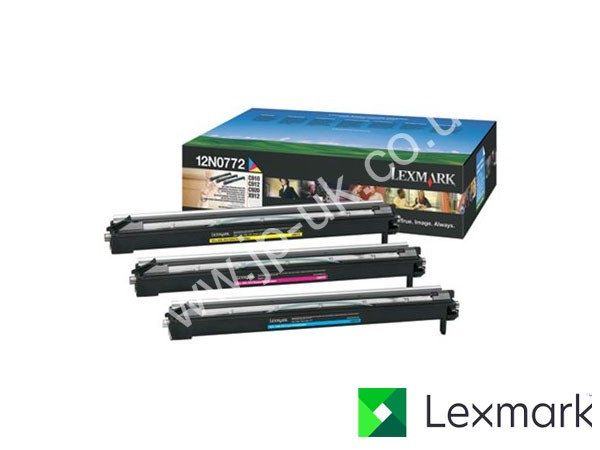 Genuine Lexmark 12N0772 Colour Photodeveloper kit to fit Toner Cartridges Colour Laser Printer