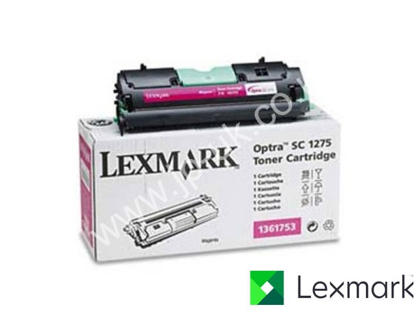 Genuine Lexmark 1361753 Magenta Toner to fit Optra SC 1275n Solaris Colour Laser Printer