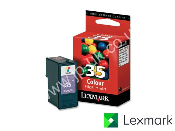 Genuine Lexmark 18C0035E Hi-Cap Colour Ink to fit Z815 Inkjet Printer