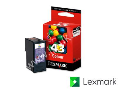 Genuine Lexmark 18YX143E Hi-Cap Colour Ink to fit Lexmark Inkjet Printer