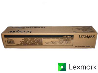 Genuine Lexmark 22Z0008 Black Toner to fit Lexmark Colour Laser Printer