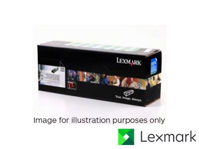 Genuine Lexmark 24B5587 Cyan Toner to fit Lexmark Colour Laser Printer
