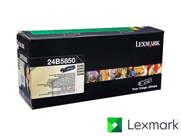 Genuine Lexmark 24B5850 Extra Hi-Cap Black Toner Cartridge to fit XS463 Mono Laser Printer