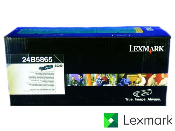 Genuine Lexmark 24B5865 Black Toner Cartridge to fit ES360 Mono Laser Printer