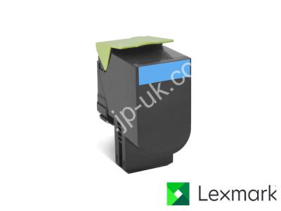 Genuine Lexmark 24B6008 Cyan Toner to fit Lexmark Colour Laser Printer