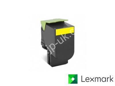 Genuine Lexmark 24B6010 Yellow Toner to fit Lexmark Colour Laser Printer