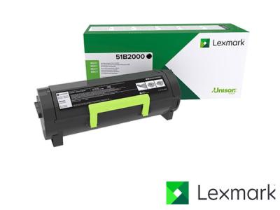 Genuine Lexmark 51B2000 Return Program Black Toner Cartridge to fit Lexmark Mono Laser Printer