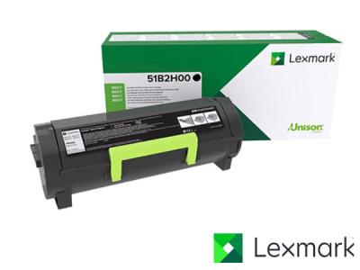 Genuine Lexmark 51B2H00 Return Program Hi-Cap Black Toner Cartridge to fit Lexmark Mono Laser Printer