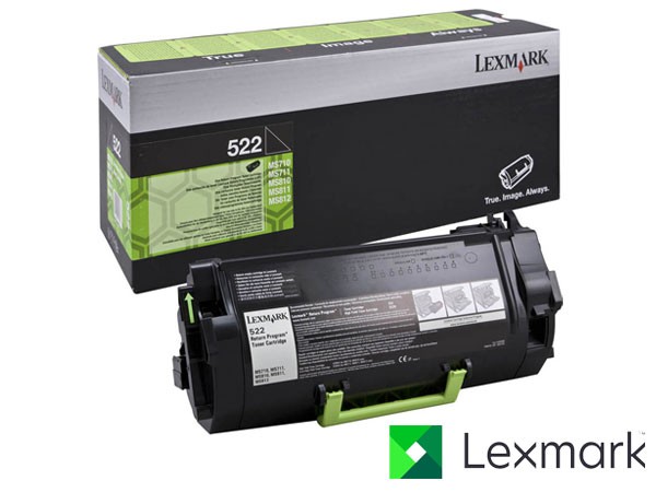 Genuine Lexmark 52D2000 Return Program Black Toner Cartridge to fit Mono Laser Mono Laser Printer