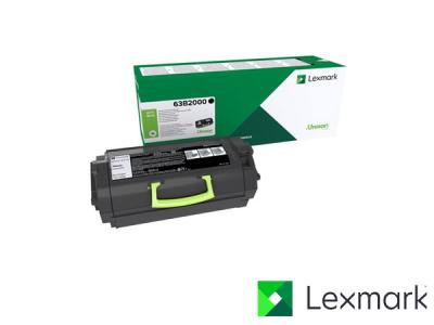 Genuine Lexmark 63B2000 Return Program Black Toner Cartridge to fit Lexmark Mono Laser Printer