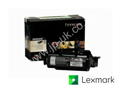 Genuine Lexmark 64004HE / 0064004HE  Hi-Cap Black Toner to fit Lexmark Mono Laser Printer