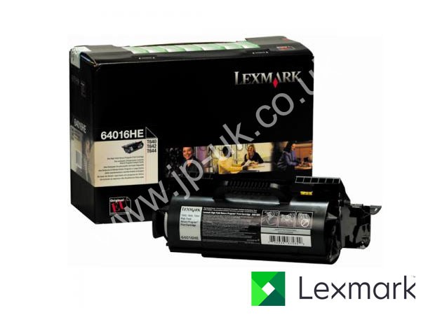 Genuine Lexmark 64016HE Hi-Cap Black Print Cartridge to fit T644 Mono Laser Printer