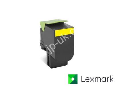 Genuine Lexmark 80C2HY0 Return Program Hi-Cap Yellow Toner Cartridge to fit Lexmark Colour Laser Printer