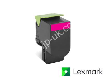Genuine Lexmark 80C2XM0 Return Program Extra Hi-Cap Magenta Toner Cartridge to fit Lexmark Colour Laser Printer