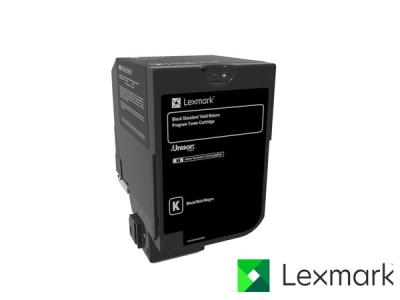 Genuine Lexmark 74C2SK0 Hi-Cap Return Program Black Toner Cartridge to fit Lexmark Colour Laser Printer