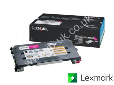 Genuine Lexmark C500S2MG Magenta Toner Cartridge to fit Lexmark Colour Laser Printer