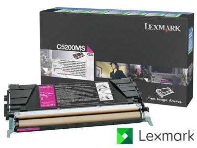 Genuine Lexmark C5200MS Return Program Magenta Toner Cartridge to fit Lexmark Colour Laser Printer
