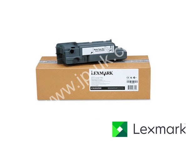 Genuine Lexmark C52025X Waste Toner Container Box to fit C524DTN Colour Laser Printer