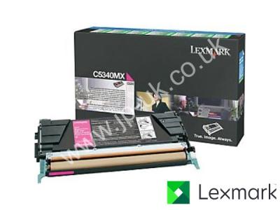 Genuine Lexmark C5340MX Magenta Toner Cartridge to fit Lexmark Colour Laser Printer