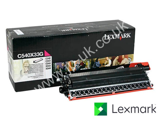 Genuine Lexmark C540X33G Magenta Developer Unit to fit C543 Colour Laser Printer