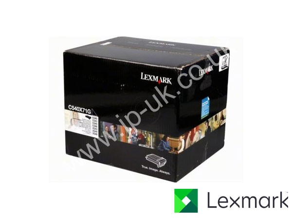 Genuine Lexmark C540X71G Black Imaging Kit to fit C544N Colour Laser Printer