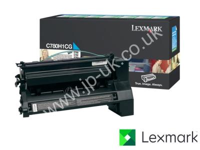 Genuine Lexmark C780H1CG Hi-Cap Cyan Toner to fit Lexmark Colour Laser Printer