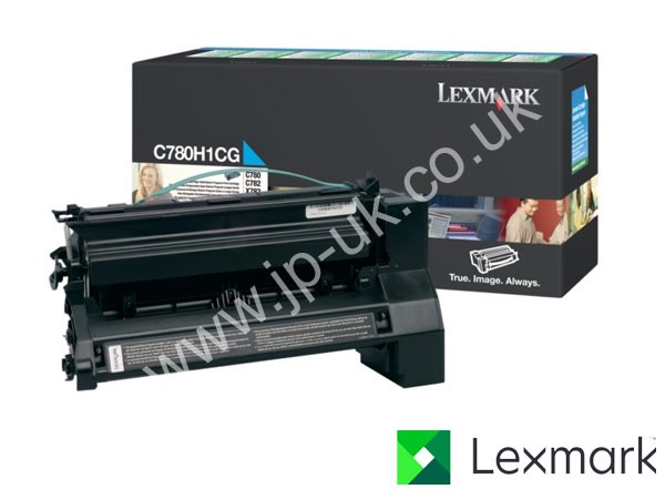Genuine Lexmark C780H1CG Hi-Cap Cyan Toner to fit C780 Colour Laser Printer