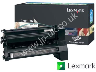 Genuine Lexmark C780H1KG Hi-Cap Black Toner to fit Lexmark Colour Laser Printer