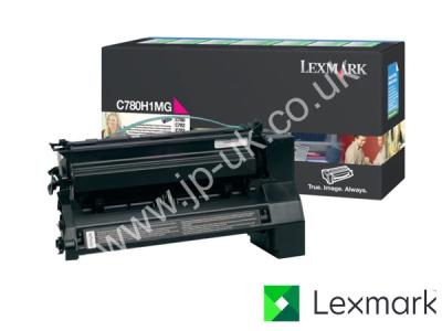 Genuine Lexmark C780H1MG Hi-Cap Magenta Toner to fit Lexmark Colour Laser Printer