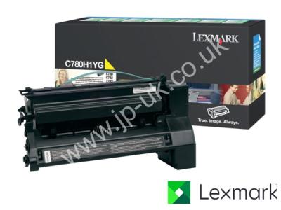 Genuine Lexmark C780H1YG Hi-Cap Yellow Toner to fit Lexmark Colour Laser Printer