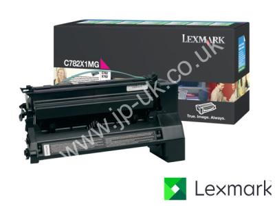 Genuine Lexmark C782X1MG Extra Hi-Cap Magenta Toner to fit Lexmark Colour Laser Printer