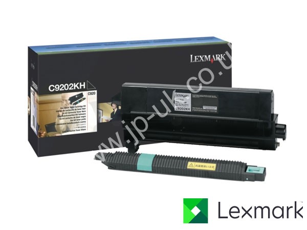 Genuine Lexmark C9202KH Black Toner Cartridge to fit C920 Colour Laser Printer