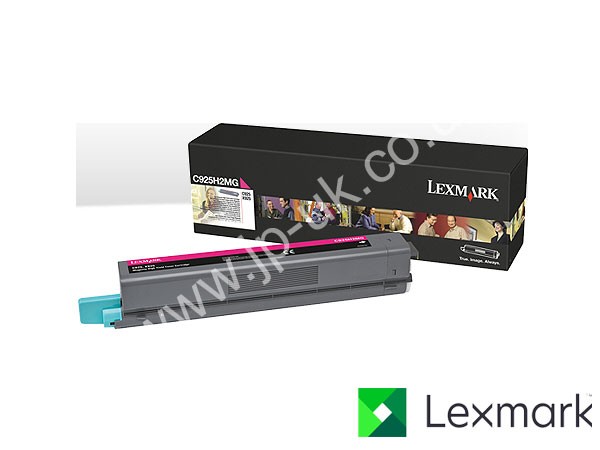 Genuine Lexmark C925H2MG Hi-Cap Magenta Toner Cartridge to fit C925DE Colour Laser Printer