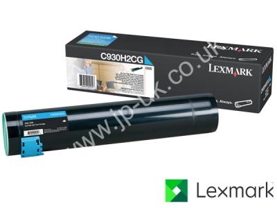 Genuine Lexmark C930H2CG Hi-Cap Cyan Toner to fit Lexmark Colour Laser Printer