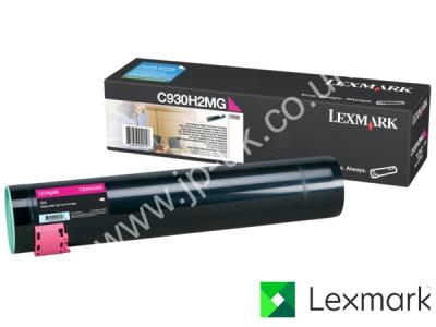 Genuine Lexmark C930H2MG Hi-Cap Magenta Toner to fit Lexmark Colour Laser Printer