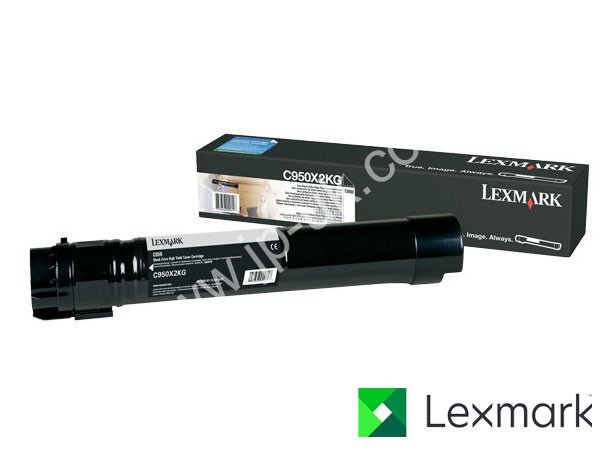 Genuine Lexmark C950X2KG Hi-Cap Black Toner to fit C950DE Colour Laser Printer