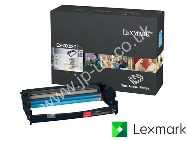 Genuine Lexmark E260X22G Photoconductor Kit to fit Mono Laser Mono Laser Printer
