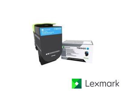 Genuine Lexmark 71B0H20 Return Program Hi-Cap Cyan Toner Cartridge to fit Lexmark Colour Laser Printer