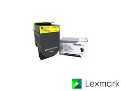 Genuine Lexmark 71B0H40 Return Program Hi-Cap Yellow Toner Cartridge to fit Lexmark Colour Laser Printer
