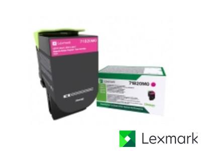Genuine Lexmark 71B20M0  Return Program Magenta Toner Cartridge to fit Lexmark Colour Laser Printer