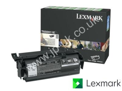 Genuine Lexmark T650H11E Return Program Hi-Cap Black Toner Cartridge to fit Lexmark Mono Laser Printer
