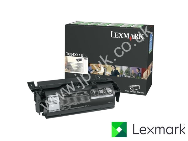 Genuine Lexmark T654X11E Return Program Extra Hi-Cap Toner to fit T654N Mono Laser Printer